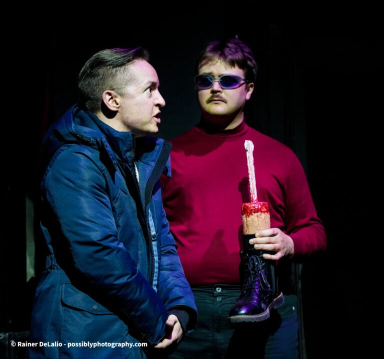 As Sinister in "Cyberpunk: Fargo". Very angy :( and in a big puffy winter parka.
